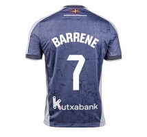 Real Sociedad Ander Barrenetxea #7 Koszulka Wyjazdowa 2025-26 Krótki Rękaw